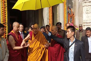 dalai lama visited mahabodhi temple