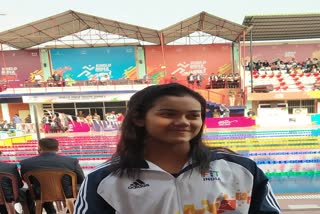 Shivangi got gold in Swimmimg Khelo India 2020