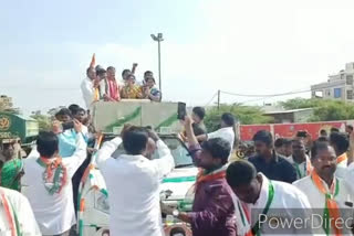 mp revanth reddy  muncipal elections compaign in medchal district