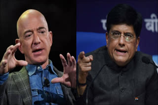 business news, amazon, jeff bezos, piyush goyal, कारोबार न्यूज, जेफ बेजोस, अमेजन, पीयूष गोयल