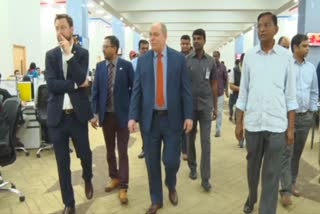 US-Consul General in Hyderabad Joel Reifman visits Ramoji Film City