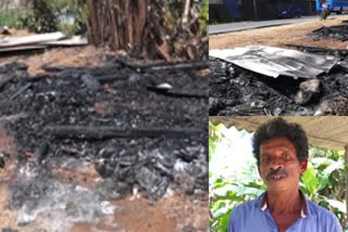 The shop was set on fire  The shop was set on fire in idukki  പെട്ടിക്കട സാമൂഹ്യവിരുദ്ധര്‍ തീയിട്ട് നശിപ്പിച്ചു  ഇടുക്കി  പെട്ടിക്കട തീയിട്ട് നശിപ്പിച്ചു  ഇടുക്കി തീപിടിത്തം