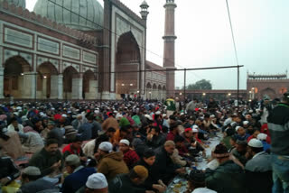 Roza Iftar at Jama Masjid