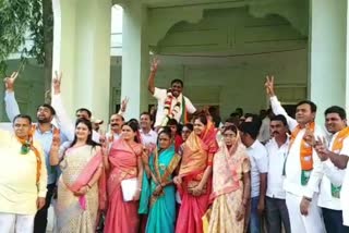 Tushar Randhe elected as president of Dhule Zilla Parishad