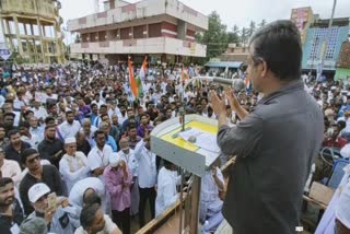 Protest in protest of the Citizenship Amendment Act in nagai