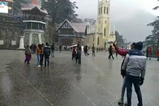 snowfall in shimla