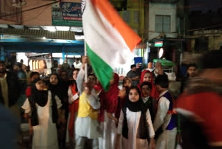 CAA-NRC: Children shout slogans against law at Turkman Gate