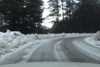 Snowfall resumes in Himachal