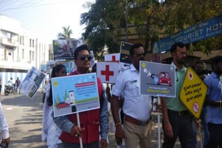 National Road Safety Saptha in bellary