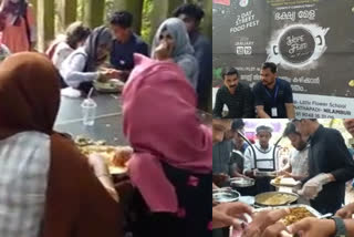 Students organize a food fair to prepare a home for their classmate  സഹപാഠിക്ക് വീടൊരുക്കാന്‍ ഭക്ഷ്യമേള സംഘടിപ്പിച്ച് വിദ്യാര്‍ഥികള്‍  മൈലാടി അമല്‍കോളജ്  ഭക്ഷ്യമേള  Students organize a food fair