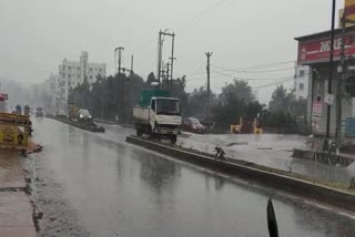 Heavy rain in Dhanbad