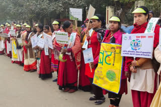 human chain bihar