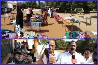 manavatha charity distributes goods and necessities to the poor at kurnool district