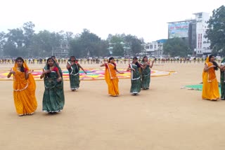 human chain of 420 km created in bhojpur