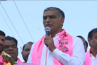 minister harish rao campaign in sangareddy district