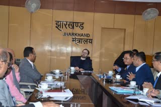 Poor electricity situation, Chief Secretary Dr. DK Tiwari, power meeting, CM Hemant Soren, बिजली की खराब स्थिति, मुख्य सचिव डॉ. डीके तिवारी, बिजली को लेकर बैंठक, सीएम हेमंत सोरेन