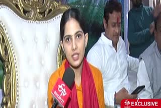 special conversation of  ETV Bharat with Jaya Kishori