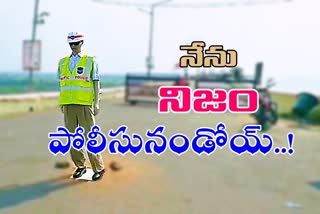 police-robot-at-lower-maneru-dam-in-karimnagar