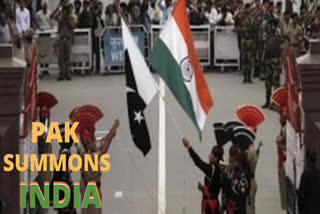 پاکستان نے بھارتی ہائی کمیشن کے سینئر سفارتکار کو طلب کیا