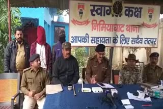 Police arrested two thieves in giridih
