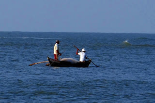 sri lanka news  Four fishermen from Tamil Nadu's Pudukkottai  Sri Lankan navy  Kankensanthurai Naval base  Indian sea  Pudukkottai Tamil Nadu  ശ്രീലങ്കന്‍ നാവിക സേന  പുതുക്കോട്ട  കാങ്കെൻസന്തുരൈ