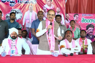 Ministers Mahamood Ali,Erraballi Dayakar Rao Municipal Election Campaign in Janagama Ministers Mahamood Ali,Erraballi Dayakar Rao Municipal Election Campaign in Janagama