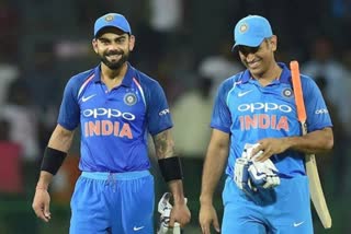 dhoni, kohli