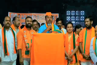 bjp mla raja singh campaign for municipal elections