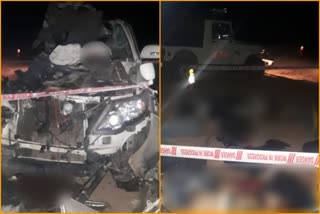 सालासर में सड़क हादसा,   Road accident in Salasar