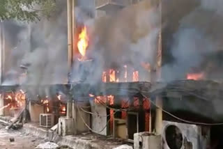fire accident in delhi transport depeartment