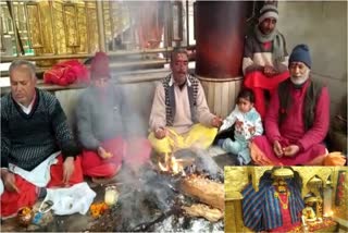 Worship for JP Nadda performed at Shri Naina Devi