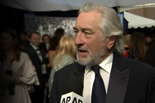 Robert De Niro at SAG Awards  Robert De Niro on not getting Oscar  SAG Awards 2020  SAG Awards silver carpet 2020  Robert De Niro  റോബർട്ട് ഡി നിരോ  സ്ക്രീന്‍ ആക്‌ടേഴ്‌സ് ഗില്‍ഡ് പുരസ്കാരം  ലൈഫ്ടൈം അച്ചീവ്മെന്‍റ് പുരസ്‌കാരം സാഗ്  സാഗ് അവാർഡ്  ഓസ്‌കാർ നോമിനേഷനിൽ തെരഞ്ഞെടുക്കപ്പെടാത്തതിൽ