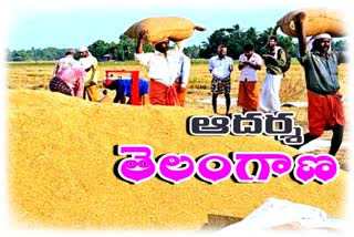 paddy procurement is very high in telangana state