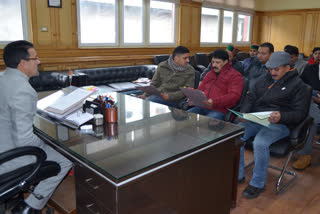 DC Kinnaur took review meeting with officials for national voters day event