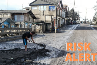 aal volcano  Taal volcano Philippines  Philippines Volcano eruption  Philippine Institute of Volcanology and Seismology  Taal - 714  ഭൂഗർഭജലത്തിന്റെ ഉപരിതലത്തിൽ നിന്ന് മാഗ്മ ഉപരിതലത്തിലേക്ക് ഉയരുന്നത് തുടരുകയാണെന്നും ഇത് പൊട്ടിത്തെറിക്ക് കാരണമാകുമെന്നും സൂചിപ്പിക്കുന്നു  മനില:  മനിലയില്‍ അഗ്നിപര്‍വത സ്‌ഫോടന മുന്നറിയിപ്പ് തുപരുന്നു