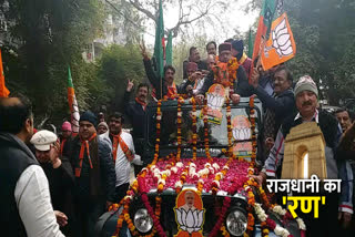 Rohini Assembly: Vijender Gupta pulls out road show before nomination, claims victory