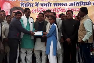 Minister Harsh Yadav said that the government fulfilled 365 promises in 365 days