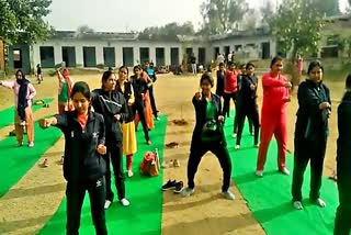 Self defense Camp in Behror, बहरोड़ में आत्मरक्षा शिविर