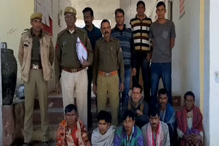 बांसवाड़ा की खबर, 15 accused arrested