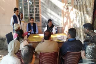 Bandhu Tirkey holds meeting regarding problem of road jam in bedo