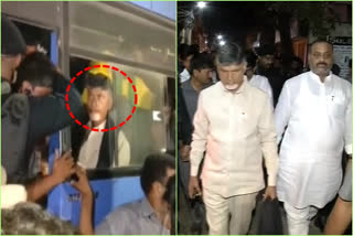 Chandrababu was arrested by the police and released shortly