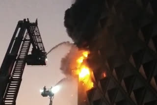 Gujrat Surat textile market fire