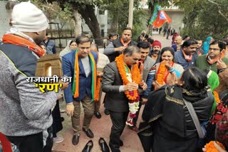 Delhi Assembly Elections 2020: BJP candidate Anil Sharma filed nomination in rk puram