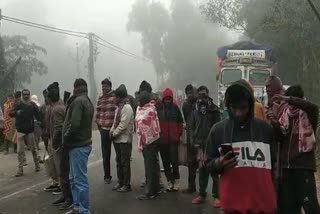 pedestrian dies in Gangarampur due to excess fog