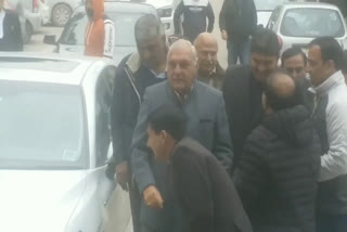 bhupinder hooda reached ed court