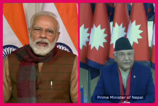 Modi, Oli jointly inaugurate check post at Jogbani-Biratnagar