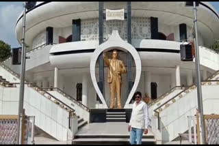 Collector inspected Ambedkar memorial