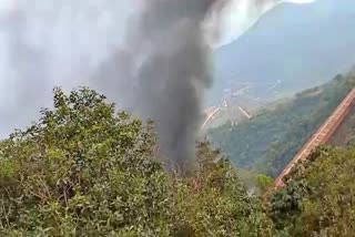 Fire at NMDC Kiranduls iron ore mine in Dantebada