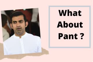 gautam gambhir questions wicket keeper rishabh pants