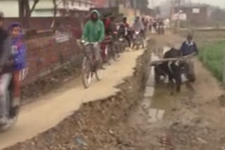 Garhshankar's roads are in poor condition